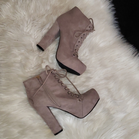 Platform Booties - Picture 2 of 3